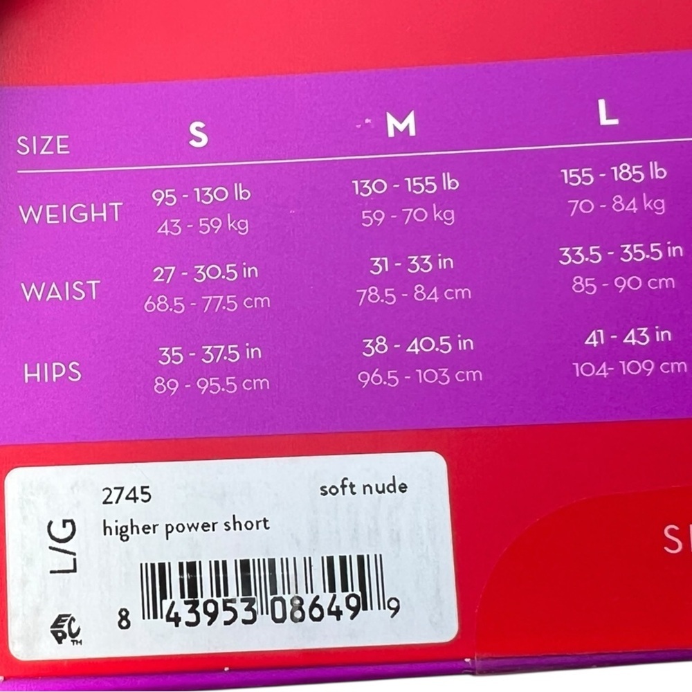 🌻SPANX Higher Power Short Large Nude Hi-Waisted Shapewear 155-185 lbs Open Box - Picture 4 of 4